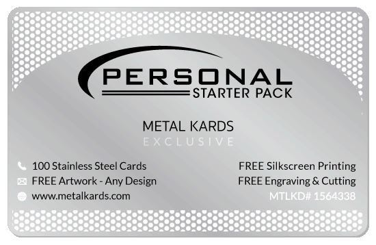 Personal Metal Cards