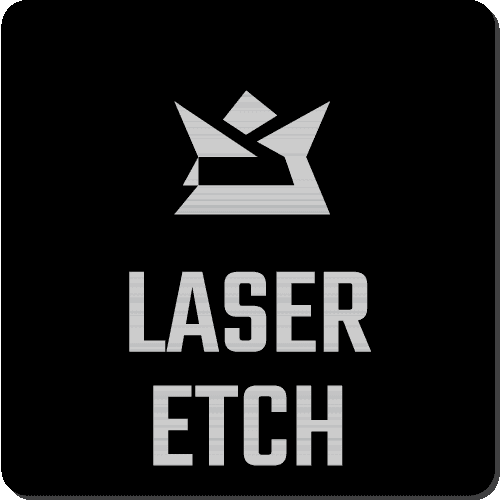 Black Metal Business Cards Laser Etching