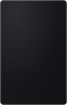 Illustrated matte black metal-card finish; on-screen reference, not a sample photograph.